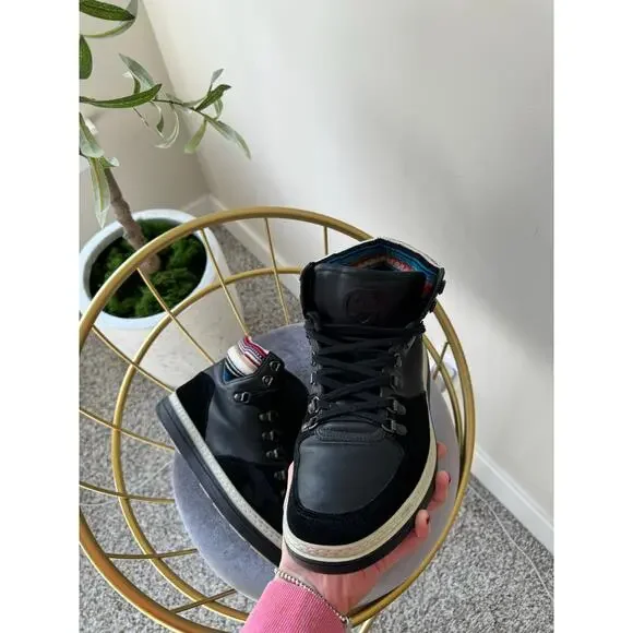 Gucci Leon leather High Top Men boots/sneakers Gucci Leon leather High Top Men boots/sneakers main image 3